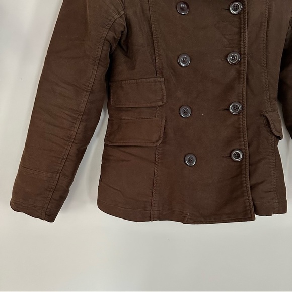 Spiewak Women’s Double Breasted Cotton Military Style Cold Weather Peacoat Sz S - Picture 6 of 15